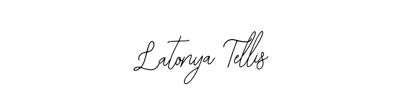 The best way (Bearetta-2O07w) to make a short signature is to pick only two or three words in your name. The name Latonya Tellis include a total of six letters. For converting this name. Latonya Tellis signature style 12 images and pictures png