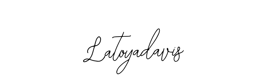 Latoyadavis stylish signature style. Best Handwritten Sign (Bearetta-2O07w) for my name. Handwritten Signature Collection Ideas for my name Latoyadavis. Latoyadavis signature style 12 images and pictures png