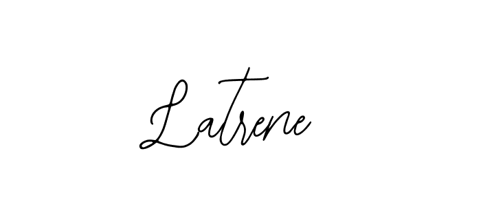 Design your own signature with our free online signature maker. With this signature software, you can create a handwritten (Bearetta-2O07w) signature for name Latrene. Latrene signature style 12 images and pictures png