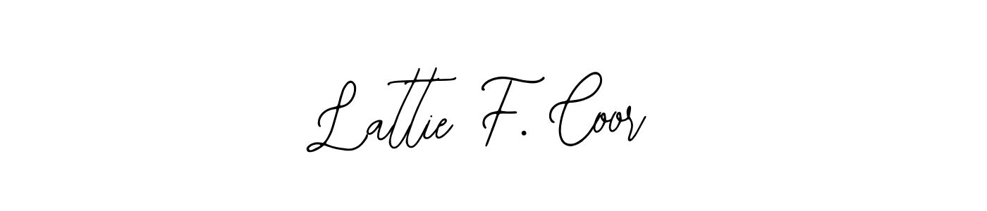 Here are the top 10 professional signature styles for the name Lattie F. Coor. These are the best autograph styles you can use for your name. Lattie F. Coor signature style 12 images and pictures png