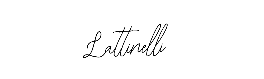 How to make Lattinelli name signature. Use Bearetta-2O07w style for creating short signs online. This is the latest handwritten sign. Lattinelli signature style 12 images and pictures png