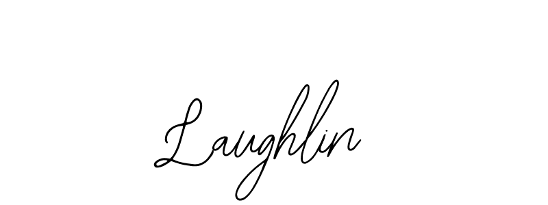 You should practise on your own different ways (Bearetta-2O07w) to write your name (Laughlin) in signature. don't let someone else do it for you. Laughlin signature style 12 images and pictures png