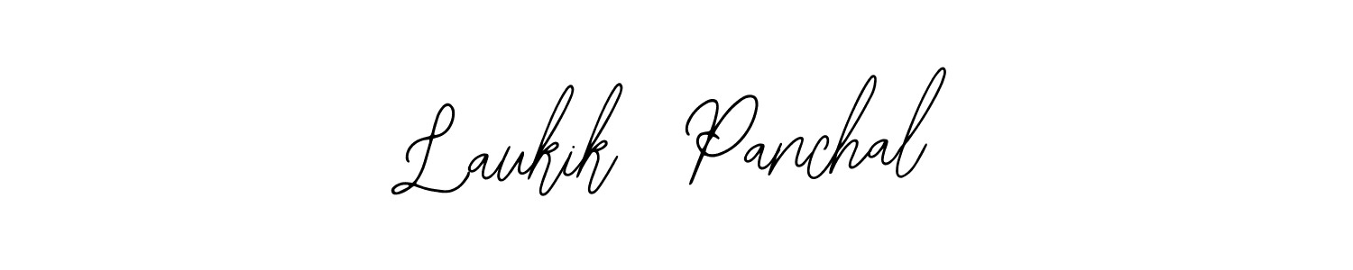 Check out images of Autograph of Laukik  Panchal name. Actor Laukik  Panchal Signature Style. Bearetta-2O07w is a professional sign style online. Laukik  Panchal signature style 12 images and pictures png