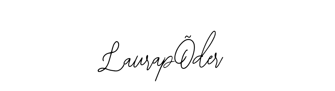 Make a beautiful signature design for name LaurapÕder. With this signature (Bearetta-2O07w) style, you can create a handwritten signature for free. LaurapÕder signature style 12 images and pictures png