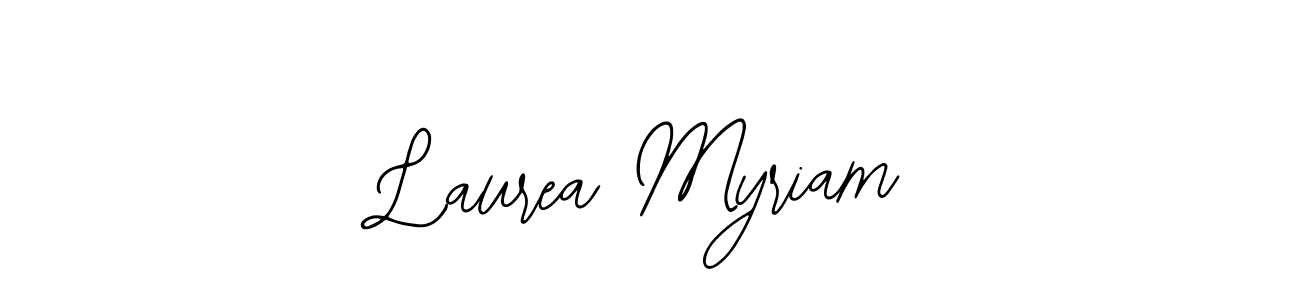 You should practise on your own different ways (Bearetta-2O07w) to write your name (Laurea Myriam) in signature. don't let someone else do it for you. Laurea Myriam signature style 12 images and pictures png