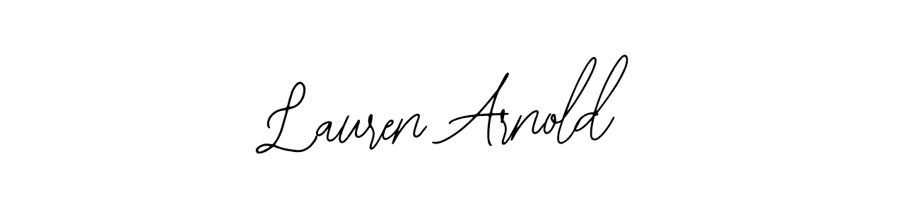 How to make Lauren Arnold name signature. Use Bearetta-2O07w style for creating short signs online. This is the latest handwritten sign. Lauren Arnold signature style 12 images and pictures png