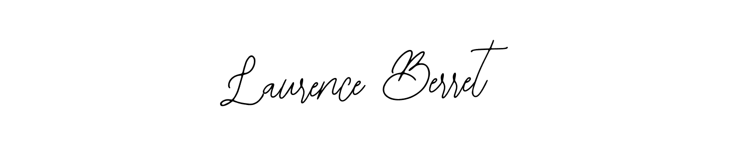 How to make Laurence Berret name signature. Use Bearetta-2O07w style for creating short signs online. This is the latest handwritten sign. Laurence Berret signature style 12 images and pictures png