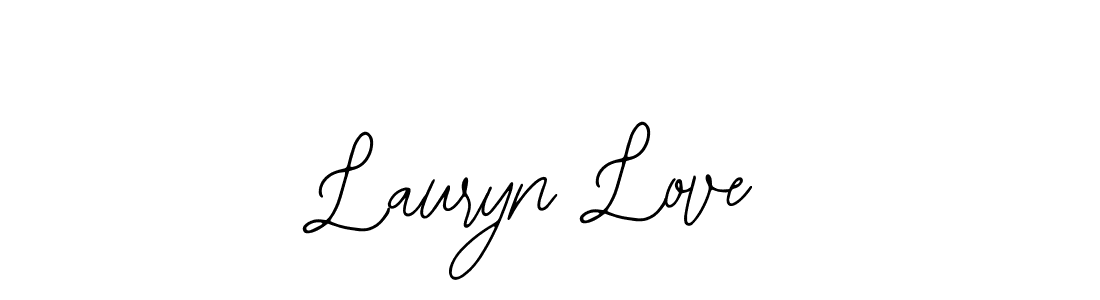 The best way (Bearetta-2O07w) to make a short signature is to pick only two or three words in your name. The name Lauryn Love include a total of six letters. For converting this name. Lauryn Love signature style 12 images and pictures png