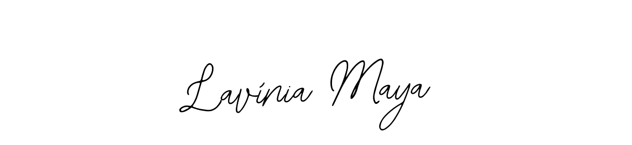 This is the best signature style for the Lavínia Maya name. Also you like these signature font (Bearetta-2O07w). Mix name signature. Lavínia Maya signature style 12 images and pictures png