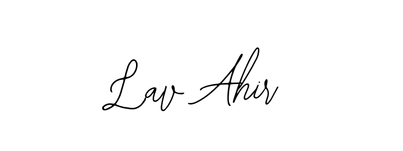 This is the best signature style for the Lav Ahir name. Also you like these signature font (Bearetta-2O07w). Mix name signature. Lav Ahir signature style 12 images and pictures png