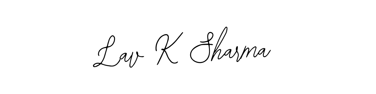 Also You can easily find your signature by using the search form. We will create Lav K Sharma name handwritten signature images for you free of cost using Bearetta-2O07w sign style. Lav K Sharma signature style 12 images and pictures png
