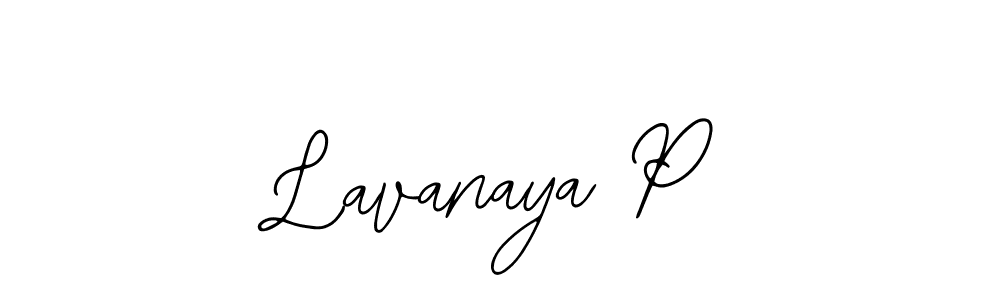 Similarly Bearetta-2O07w is the best handwritten signature design. Signature creator online .You can use it as an online autograph creator for name Lavanaya P. Lavanaya P signature style 12 images and pictures png