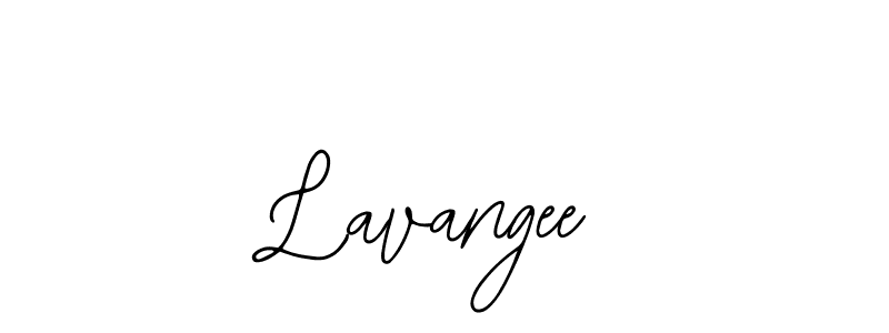 How to make Lavangee name signature. Use Bearetta-2O07w style for creating short signs online. This is the latest handwritten sign. Lavangee signature style 12 images and pictures png