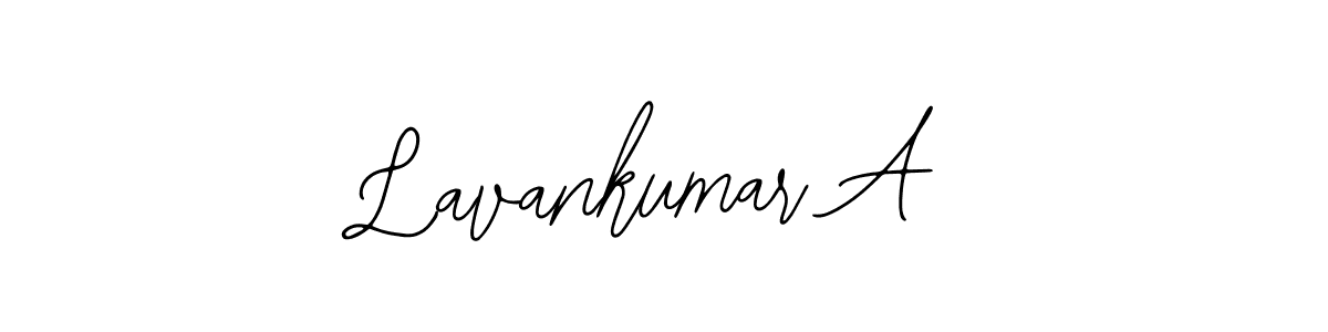 The best way (Bearetta-2O07w) to make a short signature is to pick only two or three words in your name. The name Lavankumar A include a total of six letters. For converting this name. Lavankumar A signature style 12 images and pictures png