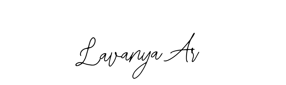 Create a beautiful signature design for name Lavanya Ar. With this signature (Bearetta-2O07w) fonts, you can make a handwritten signature for free. Lavanya Ar signature style 12 images and pictures png