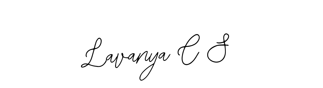 How to make Lavanya C S signature? Bearetta-2O07w is a professional autograph style. Create handwritten signature for Lavanya C S name. Lavanya C S signature style 12 images and pictures png