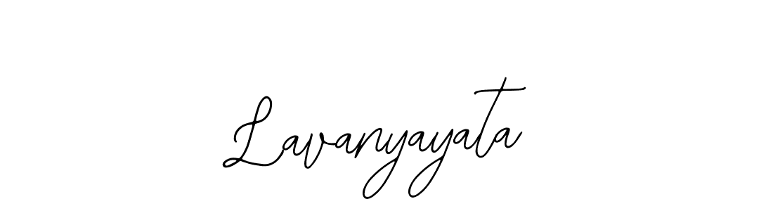You should practise on your own different ways (Bearetta-2O07w) to write your name (Lavanyayata) in signature. don't let someone else do it for you. Lavanyayata signature style 12 images and pictures png