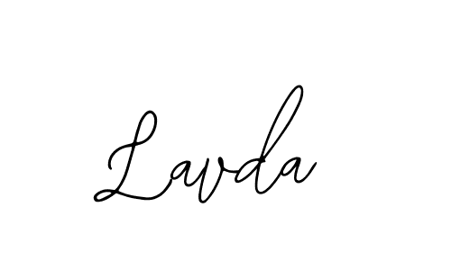 Bearetta-2O07w is a professional signature style that is perfect for those who want to add a touch of class to their signature. It is also a great choice for those who want to make their signature more unique. Get Lavda name to fancy signature for free. Lavda signature style 12 images and pictures png