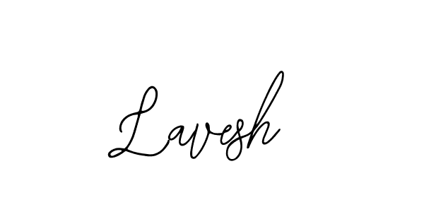 How to make Lavesh name signature. Use Bearetta-2O07w style for creating short signs online. This is the latest handwritten sign. Lavesh signature style 12 images and pictures png