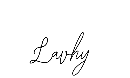 if you are searching for the best signature style for your name Lavhy. so please give up your signature search. here we have designed multiple signature styles  using Bearetta-2O07w. Lavhy signature style 12 images and pictures png