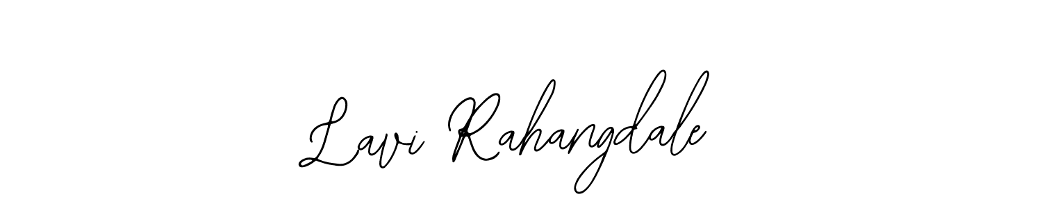 if you are searching for the best signature style for your name Lavi Rahangdale. so please give up your signature search. here we have designed multiple signature styles  using Bearetta-2O07w. Lavi Rahangdale signature style 12 images and pictures png