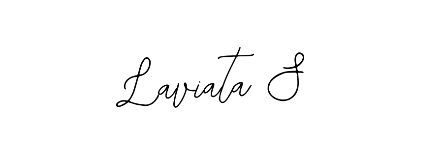 Also You can easily find your signature by using the search form. We will create Laviata S name handwritten signature images for you free of cost using Bearetta-2O07w sign style. Laviata S signature style 12 images and pictures png