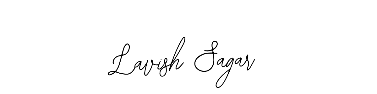 if you are searching for the best signature style for your name Lavish Sagar. so please give up your signature search. here we have designed multiple signature styles  using Bearetta-2O07w. Lavish Sagar signature style 12 images and pictures png