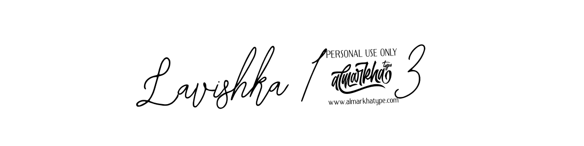 Use a signature maker to create a handwritten signature online. With this signature software, you can design (Bearetta-2O07w) your own signature for name Lavishka 123. Lavishka 123 signature style 12 images and pictures png