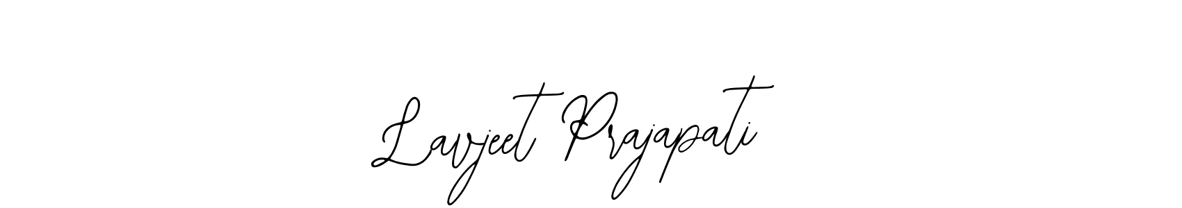 Use a signature maker to create a handwritten signature online. With this signature software, you can design (Bearetta-2O07w) your own signature for name Lavjeet Prajapati. Lavjeet Prajapati signature style 12 images and pictures png