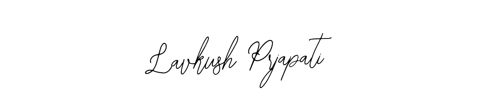 Lavkush Prjapati stylish signature style. Best Handwritten Sign (Bearetta-2O07w) for my name. Handwritten Signature Collection Ideas for my name Lavkush Prjapati. Lavkush Prjapati signature style 12 images and pictures png