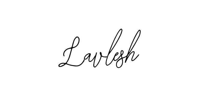 You should practise on your own different ways (Bearetta-2O07w) to write your name (Lavlesh) in signature. don't let someone else do it for you. Lavlesh signature style 12 images and pictures png