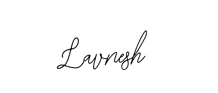 How to make Lavnesh name signature. Use Bearetta-2O07w style for creating short signs online. This is the latest handwritten sign. Lavnesh signature style 12 images and pictures png