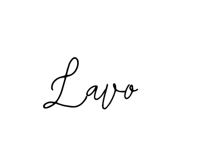 Use a signature maker to create a handwritten signature online. With this signature software, you can design (Bearetta-2O07w) your own signature for name Lavo. Lavo signature style 12 images and pictures png