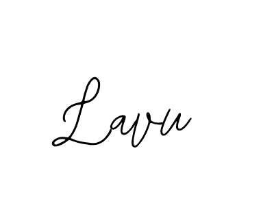 You should practise on your own different ways (Bearetta-2O07w) to write your name (Lavu) in signature. don't let someone else do it for you. Lavu signature style 12 images and pictures png