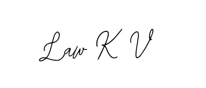 How to make Law K V signature? Bearetta-2O07w is a professional autograph style. Create handwritten signature for Law K V name. Law K V signature style 12 images and pictures png