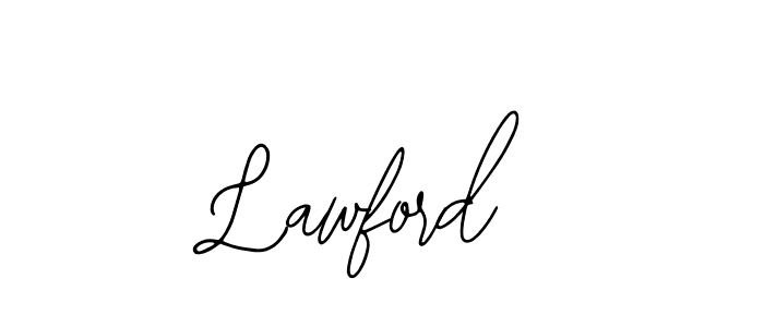 Lawford stylish signature style. Best Handwritten Sign (Bearetta-2O07w) for my name. Handwritten Signature Collection Ideas for my name Lawford. Lawford signature style 12 images and pictures png