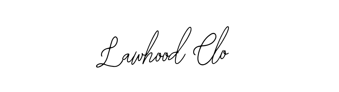 if you are searching for the best signature style for your name Lawhood Clo. so please give up your signature search. here we have designed multiple signature styles  using Bearetta-2O07w. Lawhood Clo signature style 12 images and pictures png