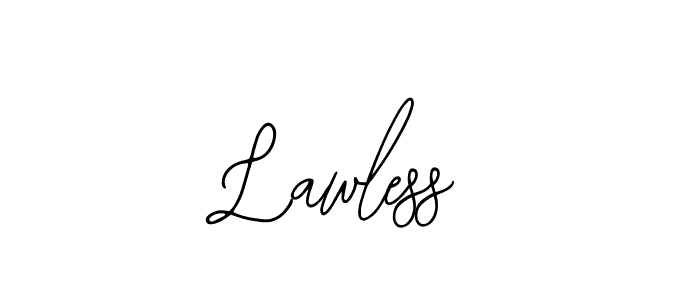 Make a beautiful signature design for name Lawless. Use this online signature maker to create a handwritten signature for free. Lawless signature style 12 images and pictures png