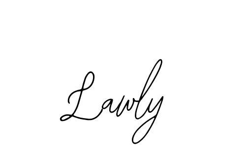 How to make Lawly name signature. Use Bearetta-2O07w style for creating short signs online. This is the latest handwritten sign. Lawly signature style 12 images and pictures png