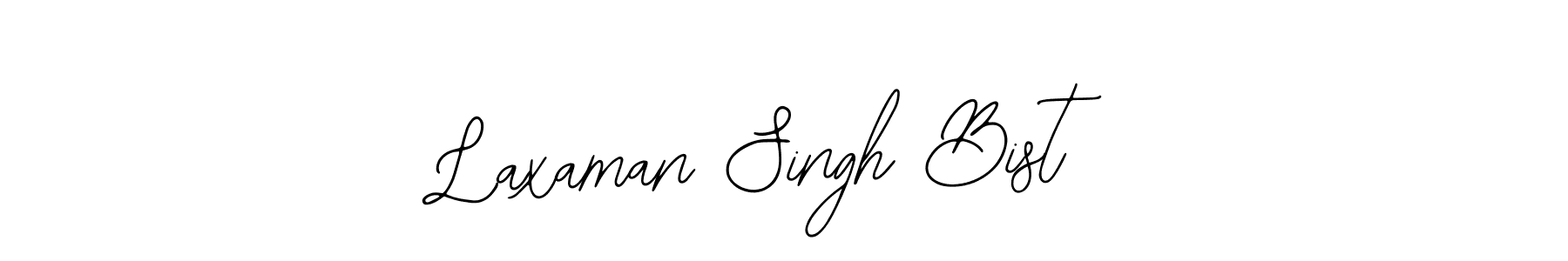 You should practise on your own different ways (Bearetta-2O07w) to write your name (Laxaman Singh Bist) in signature. don't let someone else do it for you. Laxaman Singh Bist signature style 12 images and pictures png