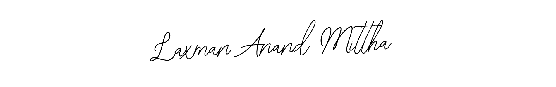 if you are searching for the best signature style for your name Laxman Anand Mittha. so please give up your signature search. here we have designed multiple signature styles  using Bearetta-2O07w. Laxman Anand Mittha signature style 12 images and pictures png