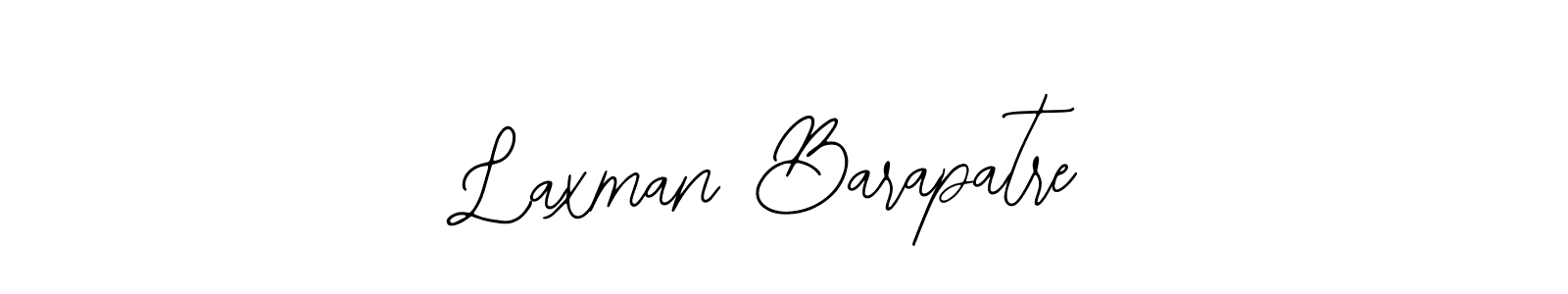 Create a beautiful signature design for name Laxman Barapatre. With this signature (Bearetta-2O07w) fonts, you can make a handwritten signature for free. Laxman Barapatre signature style 12 images and pictures png