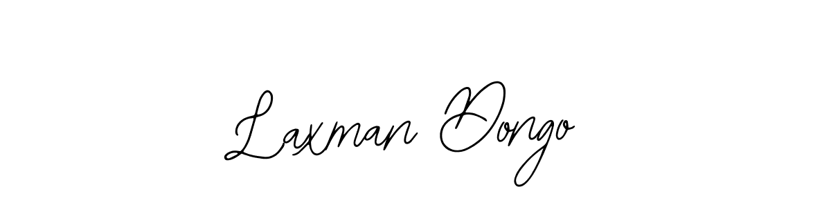 How to make Laxman Dongo name signature. Use Bearetta-2O07w style for creating short signs online. This is the latest handwritten sign. Laxman Dongo signature style 12 images and pictures png