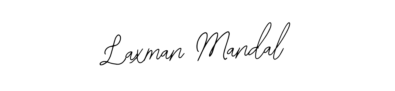 Use a signature maker to create a handwritten signature online. With this signature software, you can design (Bearetta-2O07w) your own signature for name Laxman Mandal. Laxman Mandal signature style 12 images and pictures png