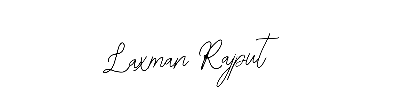 Use a signature maker to create a handwritten signature online. With this signature software, you can design (Bearetta-2O07w) your own signature for name Laxman Rajput. Laxman Rajput signature style 12 images and pictures png