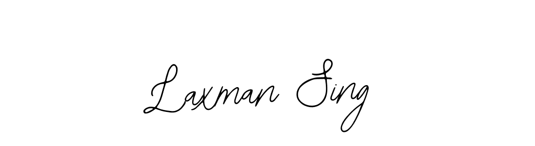 Use a signature maker to create a handwritten signature online. With this signature software, you can design (Bearetta-2O07w) your own signature for name Laxman Sing. Laxman Sing signature style 12 images and pictures png