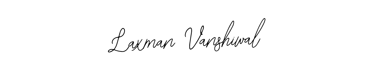 The best way (Bearetta-2O07w) to make a short signature is to pick only two or three words in your name. The name Laxman Vanshiwal include a total of six letters. For converting this name. Laxman Vanshiwal signature style 12 images and pictures png