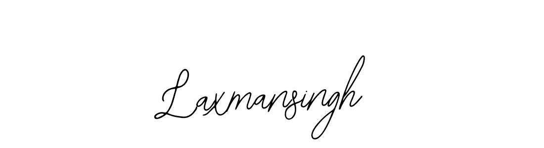 How to make Laxmansingh name signature. Use Bearetta-2O07w style for creating short signs online. This is the latest handwritten sign. Laxmansingh signature style 12 images and pictures png