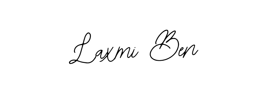 Design your own signature with our free online signature maker. With this signature software, you can create a handwritten (Bearetta-2O07w) signature for name Laxmi Ben. Laxmi Ben signature style 12 images and pictures png