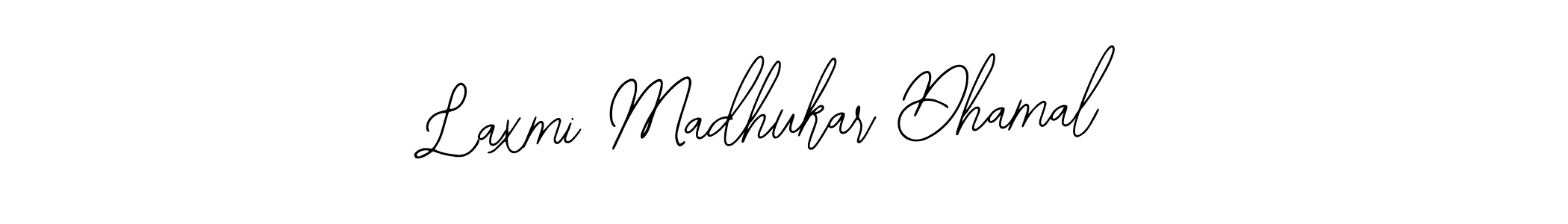 How to Draw Laxmi Madhukar Dhamal signature style? Bearetta-2O07w is a latest design signature styles for name Laxmi Madhukar Dhamal. Laxmi Madhukar Dhamal signature style 12 images and pictures png